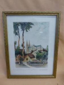 lot 127 image: Vintage Print
