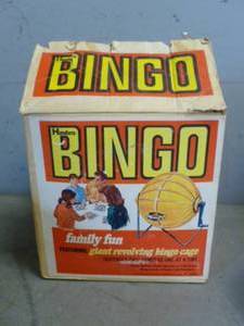 lot 128 image: Vintage Bingo Cage