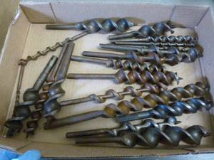 lot 218 image: Antique Brace Drill Bits