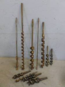 lot 219 image: Antique Brace Drill Bits