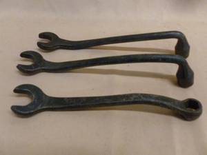 lot 235 image: Vintage Ford Wrenches