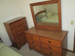 2 Dressers, One with Mirror...
