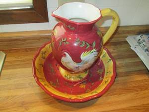 Decorative Susan Winget Rooster Bow...