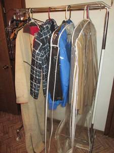Clothes Rack with Walls Overalls, W...