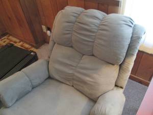Green Reclining Chair...