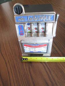 Minature Slot Machine LeBanque W...