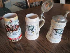 Lot of 3 Collectible Stiens, One Bu...