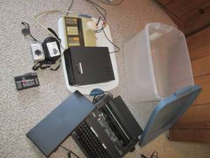 Brother Typewriter, VHS Player, Aut...
