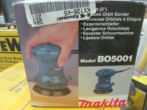 lot 23 image: Makita hand orbit sander