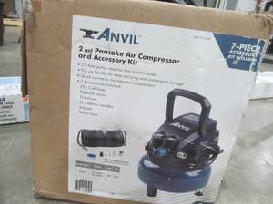 lot 62 image: Anvil pancake air compressor