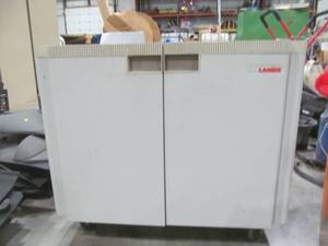 lot 134 image: cabinet, power converter cables