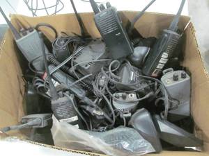 lot 139 image: Reliant radios,chargers