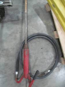 lot 159 image: hand barrel pump