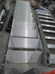 lot 164 image: Aluminum stair case