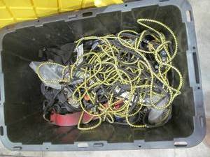 lot 217 image: tote ,ratchet straps