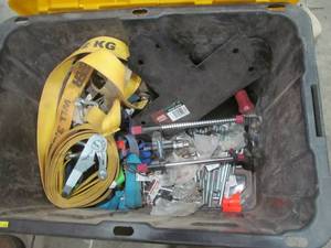lot 219 image: tote ,ratchet straps
