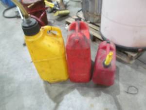 lot 252 image: gas cans