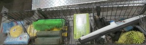 lot 277 image: rack, car wash supplies