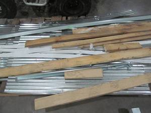 lot 316 image: tin, lumber