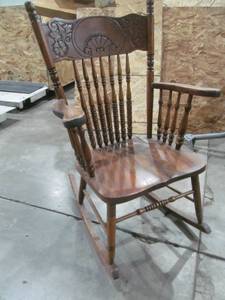 lot 328 image: rocking chair
