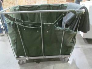 lot 334 image: push cart, rubber matts