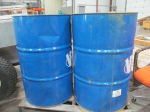 lot 410 image: steel barrels