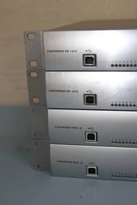 lot 27 image: Lot of ClearOne Converge Pro Digital HD Matrix Switchers & AEC Microphone Mixers