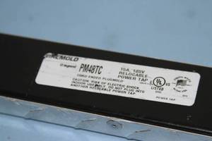 lot 53 image: Wiremold  Legrand Plugmold Tough 4-Foot 4 10-Outlet AC Surge Protector  Power Strip