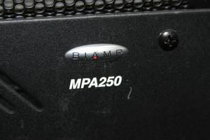 lot 55 image: Small Middle Atlantic Audio Video Equipment Rack with Biamp Switcher Power Unit & More