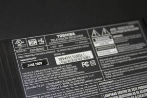 lot 68 image: Toshiba Regza 42 1080p LCD HD TelevisionDisplayMonitorTV