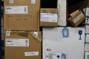 lot 77 image: HUGE 8 Lot of Miscellaneous Pro Audio Video Computer & Lighting Items & Accessories