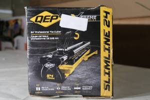 lot I23 image: 24 in. Professional Slimline Tile Cutter