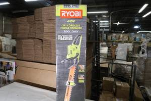 lot I21 image: 24 in. 40-Volt Lithium-Ion Cordless Battery Hedge Trimmer (Tool Only)