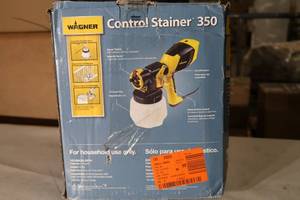 lot I50 image: Control Stainer 350 HVLP Handheld Sprayer
