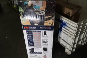 lot I32 image: Campbell Hausfeld DC200100 - 20-Gallon Oil-Free Vertical Compressor