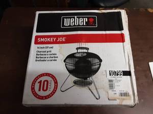 lot 1 image: NEW Weber Smokey Joe