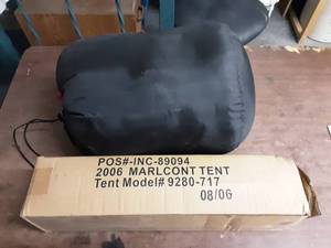 lot 9 image: NEW Coleman Tent (Sun Dome 7x7), 1-Sleeping Bag