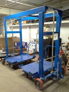 lot 1 image: Topper Industrial Model 12012-35105 Mother Daughter Cart