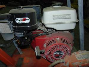 lot 16 image: Clipper Walk Behind Concrete Saw With Honda Engine
