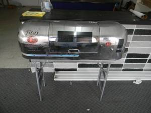 TITOS VODKA SMOKER - WILL NEED SOME ADJUSTING - VERY COOL PIECE - SEE PICTURES