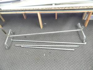 INDUSTRIAL CLOTHES RACK - SEE PICTURES