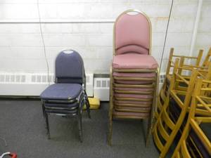 PINK & BLUE CHAIRS - 11 - SEE PICTURES