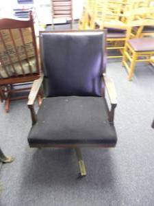 VINTAGE OFFICE CHAIR - SEE PICTURES