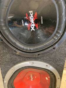 lot 14 image: Sony Xplod 1200 Watt Subwoofer