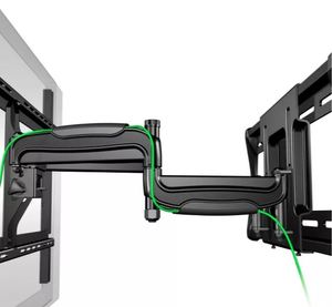 lot 9 image: Sanus Large Full Motion TV Mount 42-75 - Black (ALF218-B1)