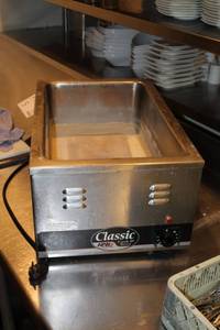 lot 17 image: American Permanent Ware Company Stainless Steel NSF Classic Cook & Serve Warmer 55801