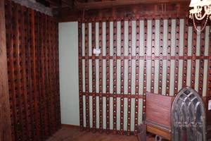 lot 101 image: 2-Piece Wall Wine Holder Display