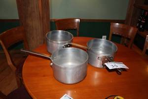 lot 35 image: Lot of (3) Cooking Pots