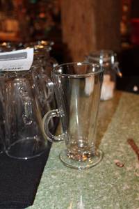 lot 62 image: Lot of (12) Bar Glass 6in. with Handle