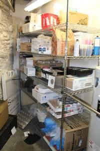 lot 22 image: Stainless Steel NSF Shelving Rack 5-Tier